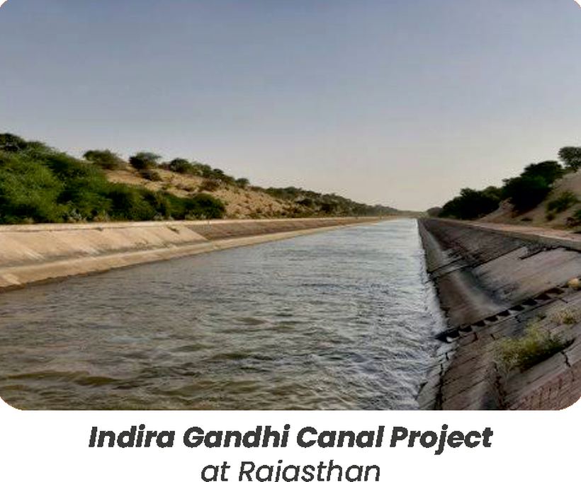Indira Gandhi Canal Project, Rajasthan